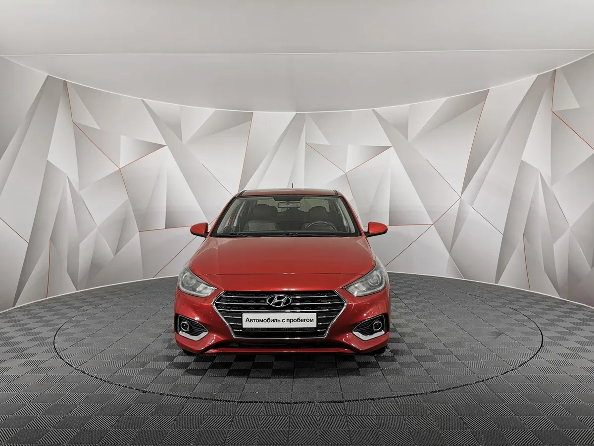 Hyundai Solaris 1.6 AT (123 л.с.) Elegance + Prestige Красный в АВИЛОН. Слайд №7