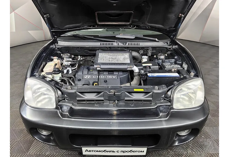 Hyundai Santa Fe 2.0 CRDi AT 4WD (112 л.с.) Черный в АВИЛОН. Слайд №10