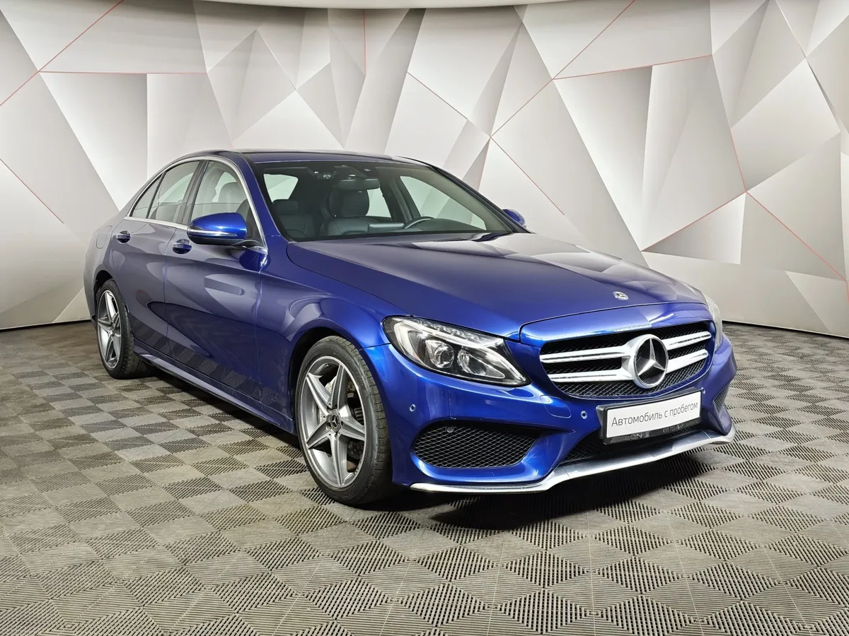Mercedes-Benz C-Класс C 180 7G-Tronic Plus (150 л.с.) Синий в АВИЛОН. Слайд №3