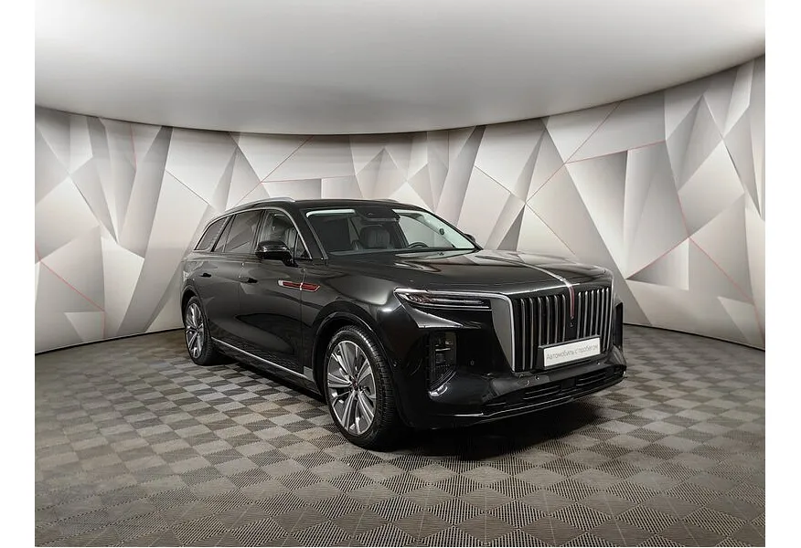 Hongqi E-HS9 AT 4WD (422 л.с.) Бизнес Черный в АВИЛОН. Слайд №3