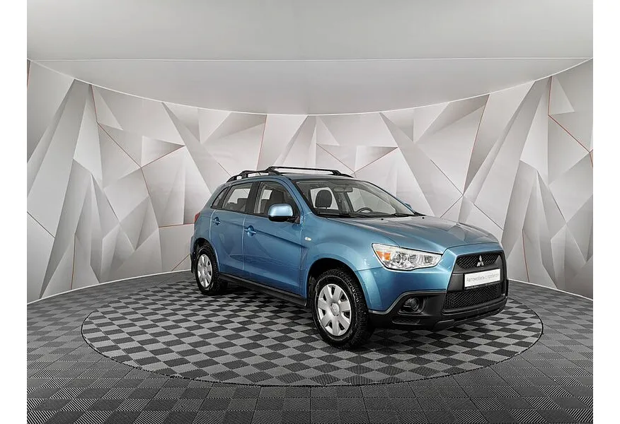 Mitsubishi ASX 1.8 CVT 2WD (140 л.с.) Голубой в АВИЛОН. Слайд №3