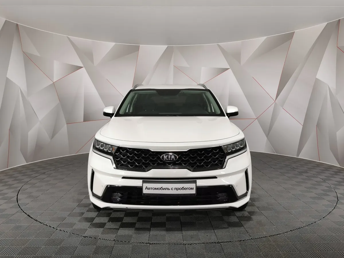 Kia Sorento 2.5 MPI 4WD AT (180 л.с.) Comfort Белый в АВИЛОН. Слайд №6