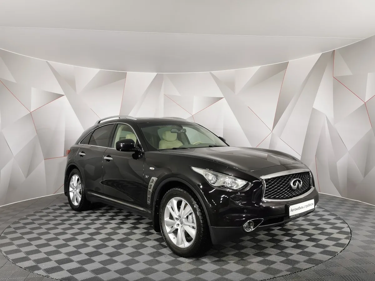 Infiniti QX70 3.7 AT AWD (333 л.с.) Черный в АВИЛОН. Слайд №3
