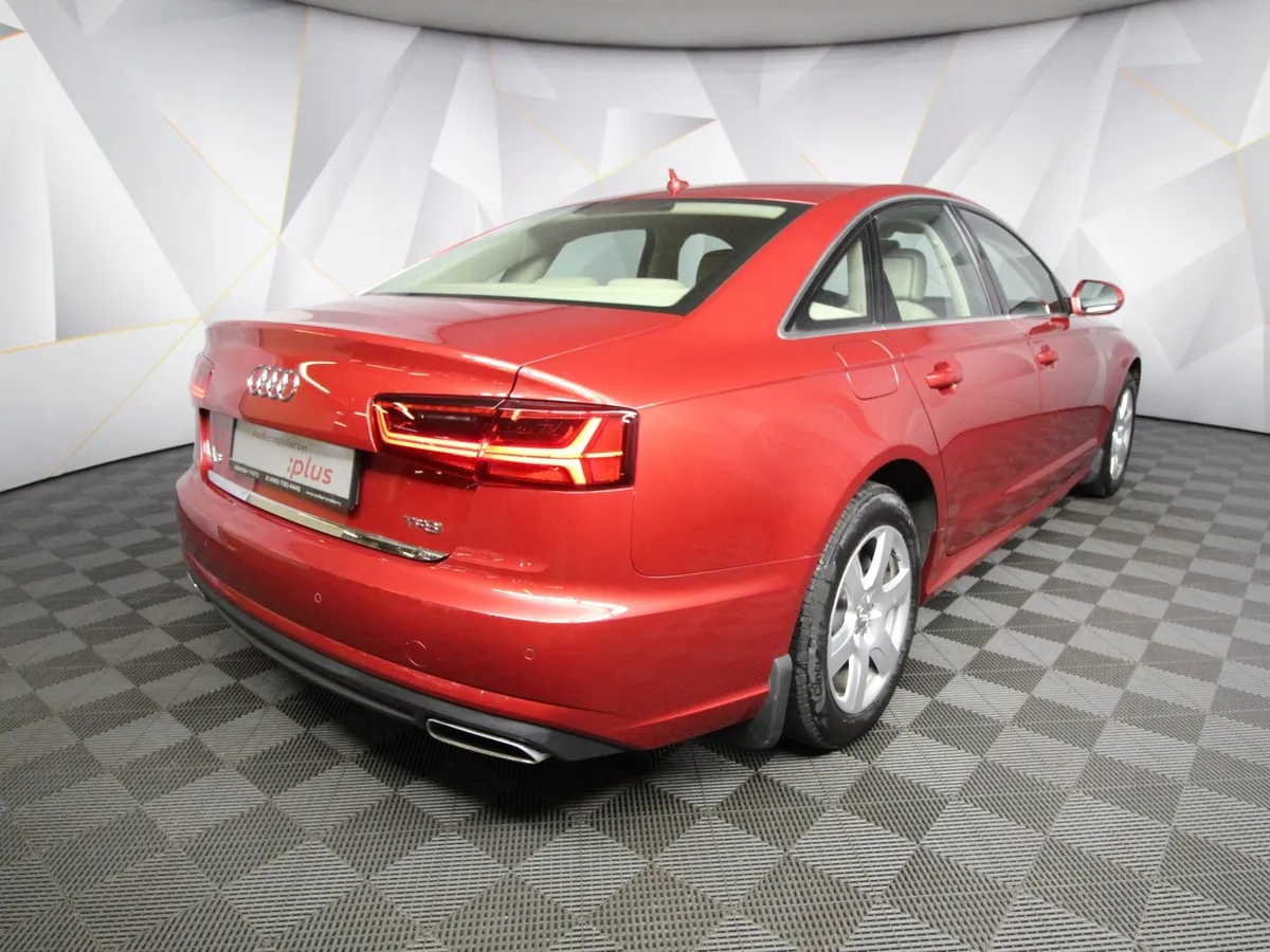 Audi A6 1.8 TFSI S tronic (190 л.с.) Красный в АВИЛОН. Слайд №2