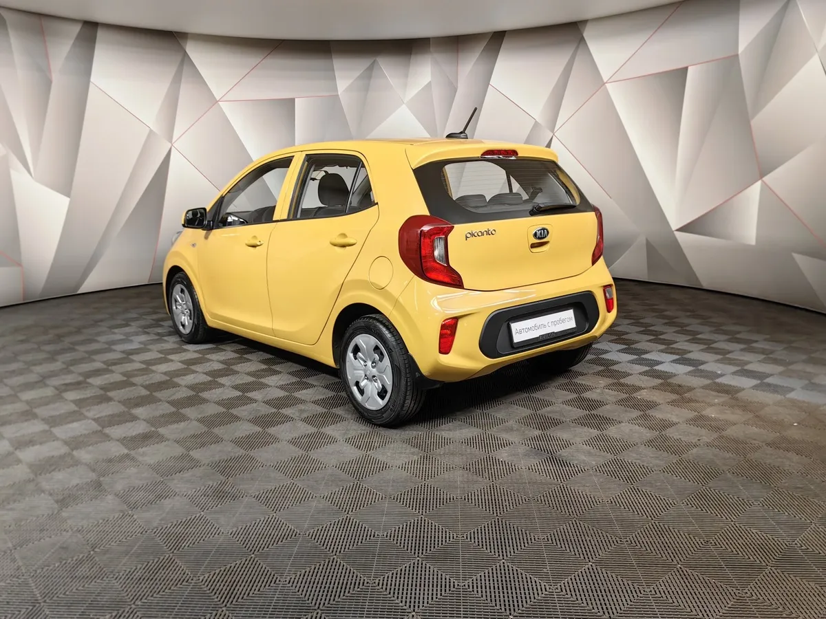 Kia Picanto 1.0 MT (67 л.с.) Comfort Желтый в АВИЛОН. Слайд №4