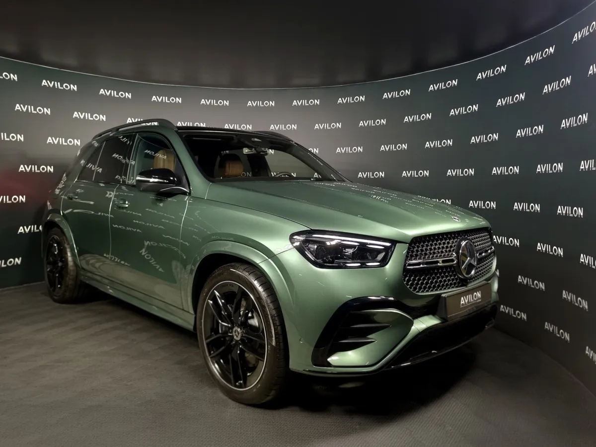 Mercedes-Benz GLE 450d 4MATIC 9G-TRONIC (367 л.с.) Зеленый в АВИЛОН. Слайд №2