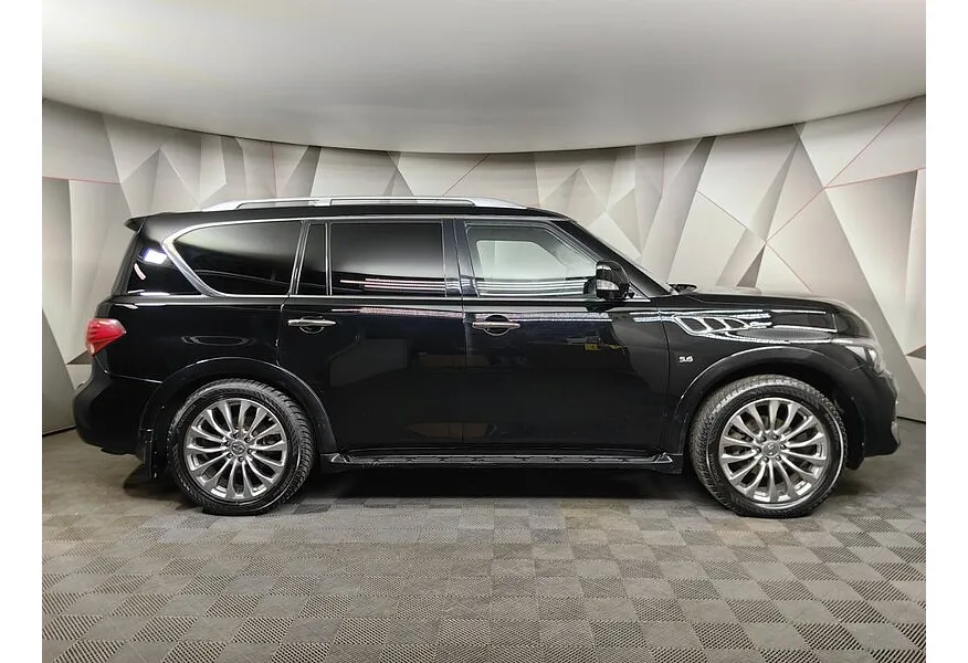 Infiniti QX80 5.6 АТ AWD (405 л.с.) Черный в АВИЛОН. Слайд №6