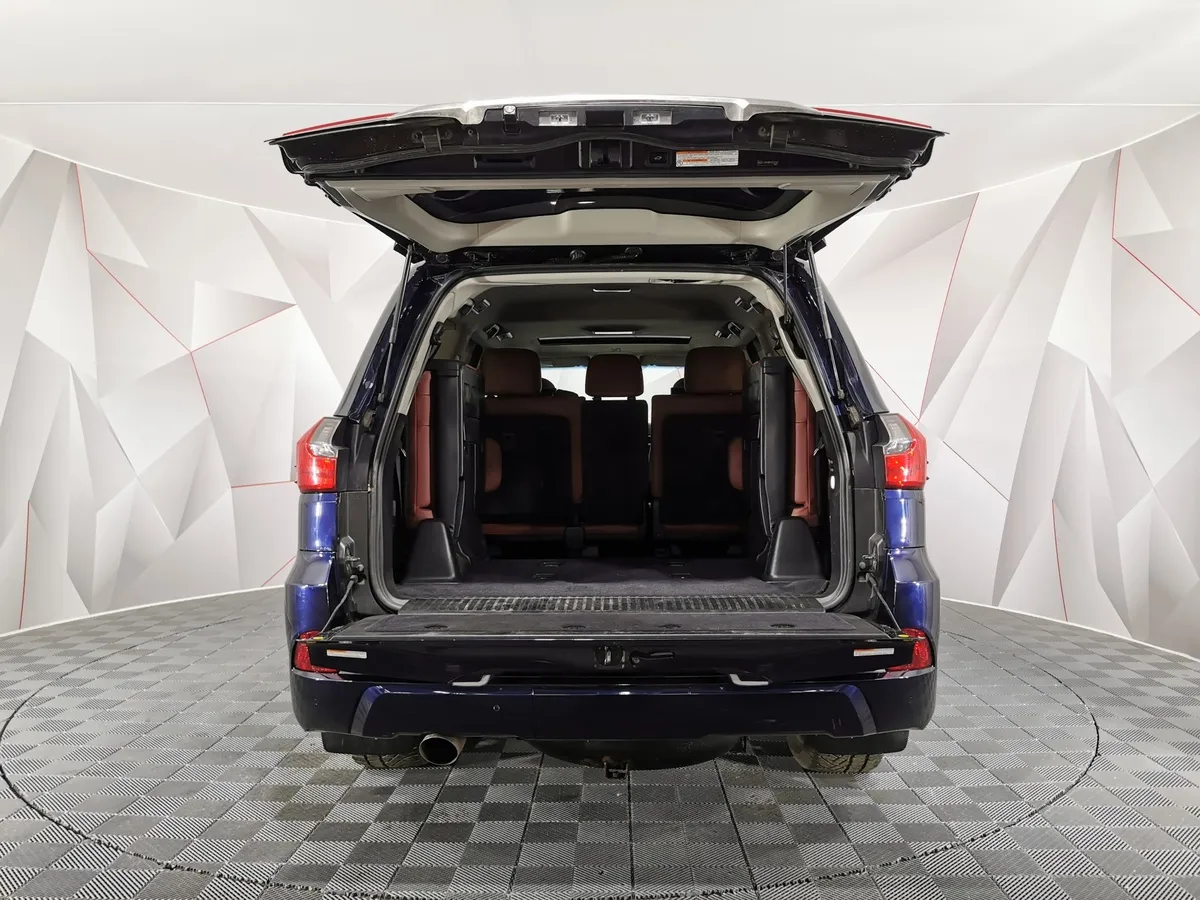 Lexus LX 570 AT (367 л.с.) Синий в АВИЛОН. Слайд №11