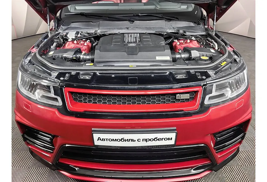 Land Rover Range Rover Sport 3.0 V6 Supercharged AT AWD (340 л.с.) HSE Dynamic Красный в АВИЛОН. Слайд №11