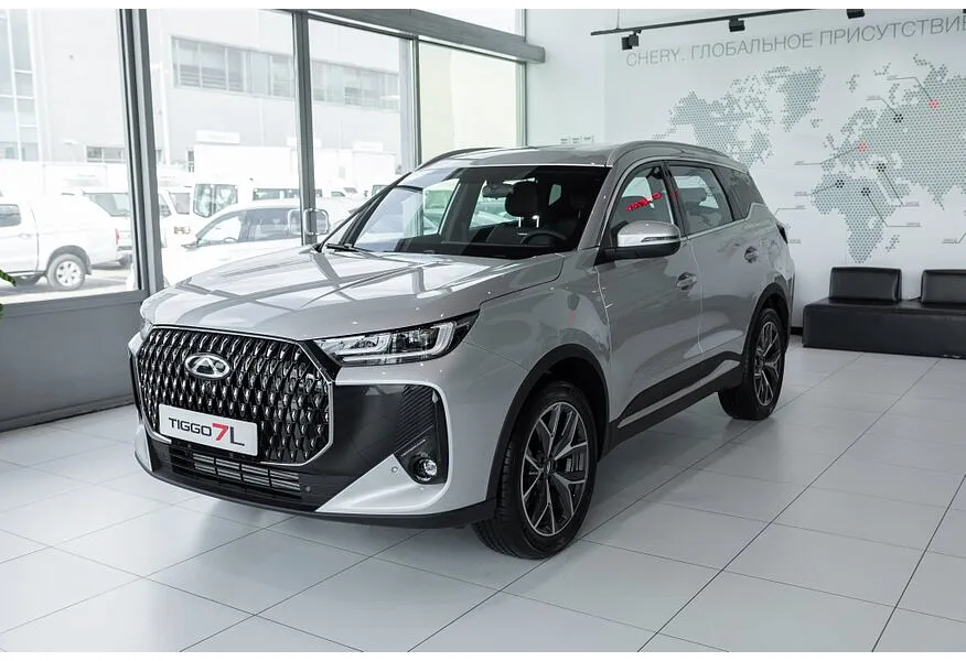 АВИЛОН - Chery Tiggo 7L 1.6T DCT 4WD (150 л.с.) Active Серебристый - slide 0
