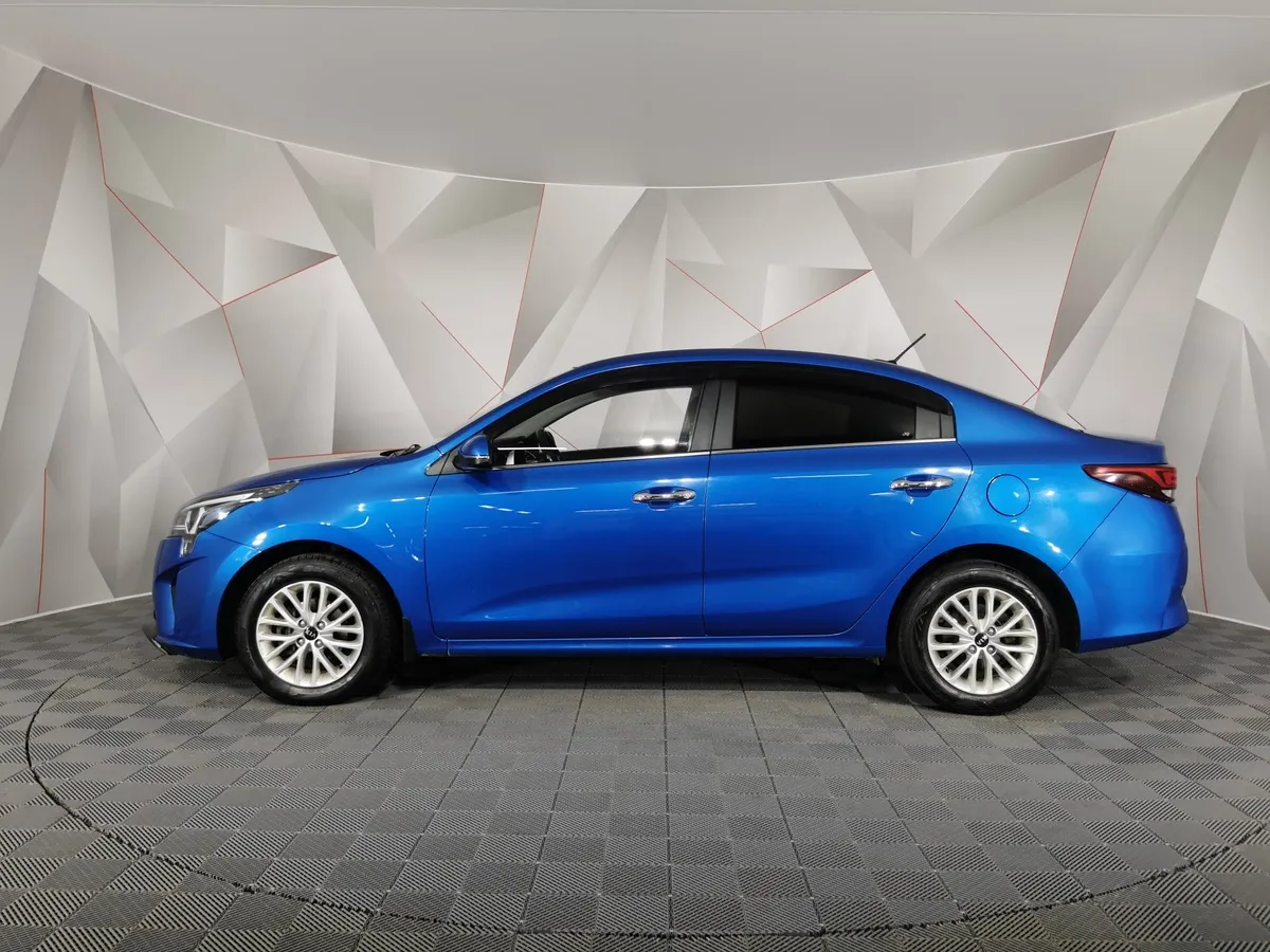 Kia Rio 1.6 AT (123 л.с.) Prestige Синий в АВИЛОН. Слайд №5