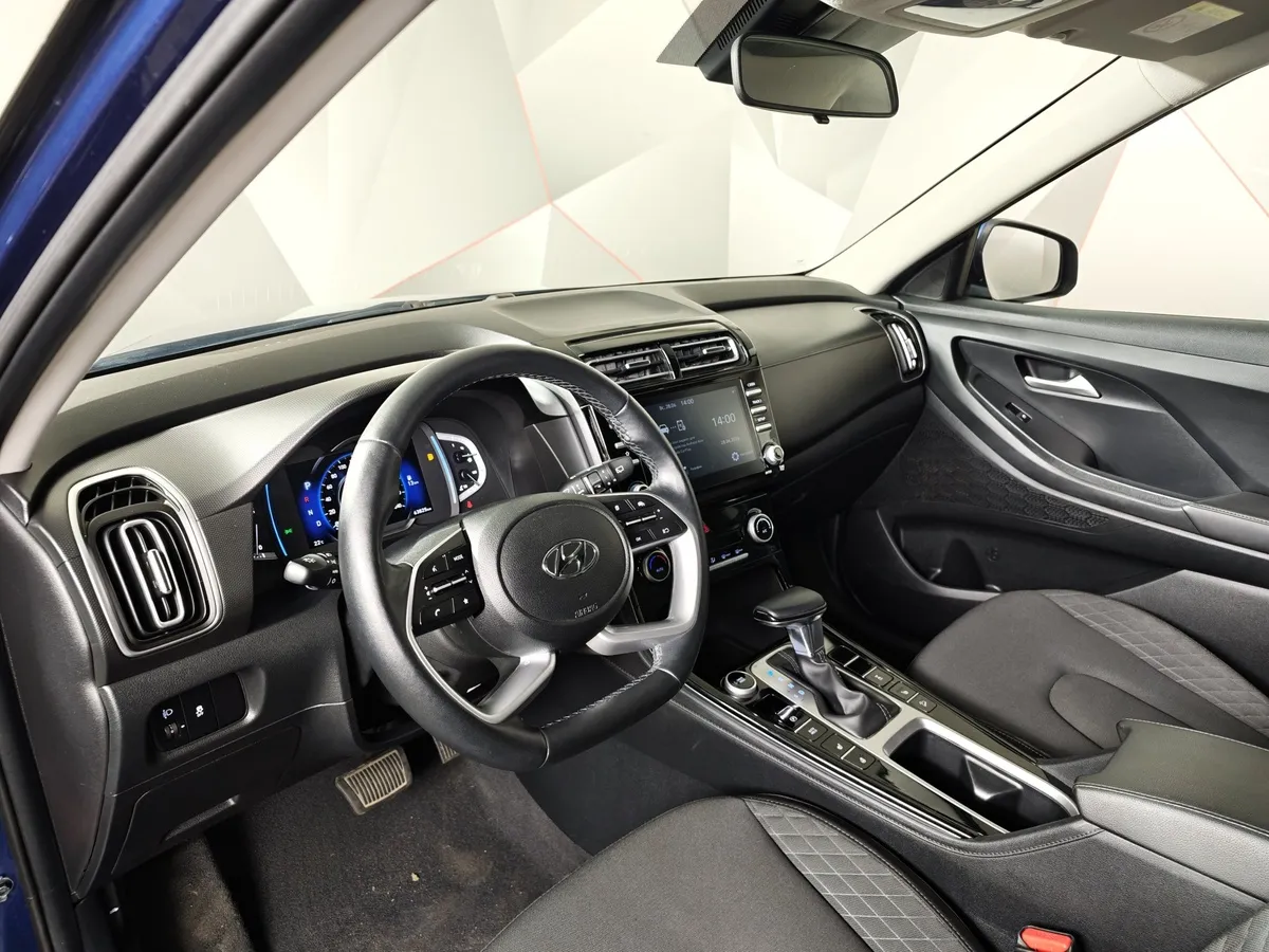 Hyundai Creta 1.6 AT 4WD (121 л.с.) Family Синий в АВИЛОН. Слайд №18