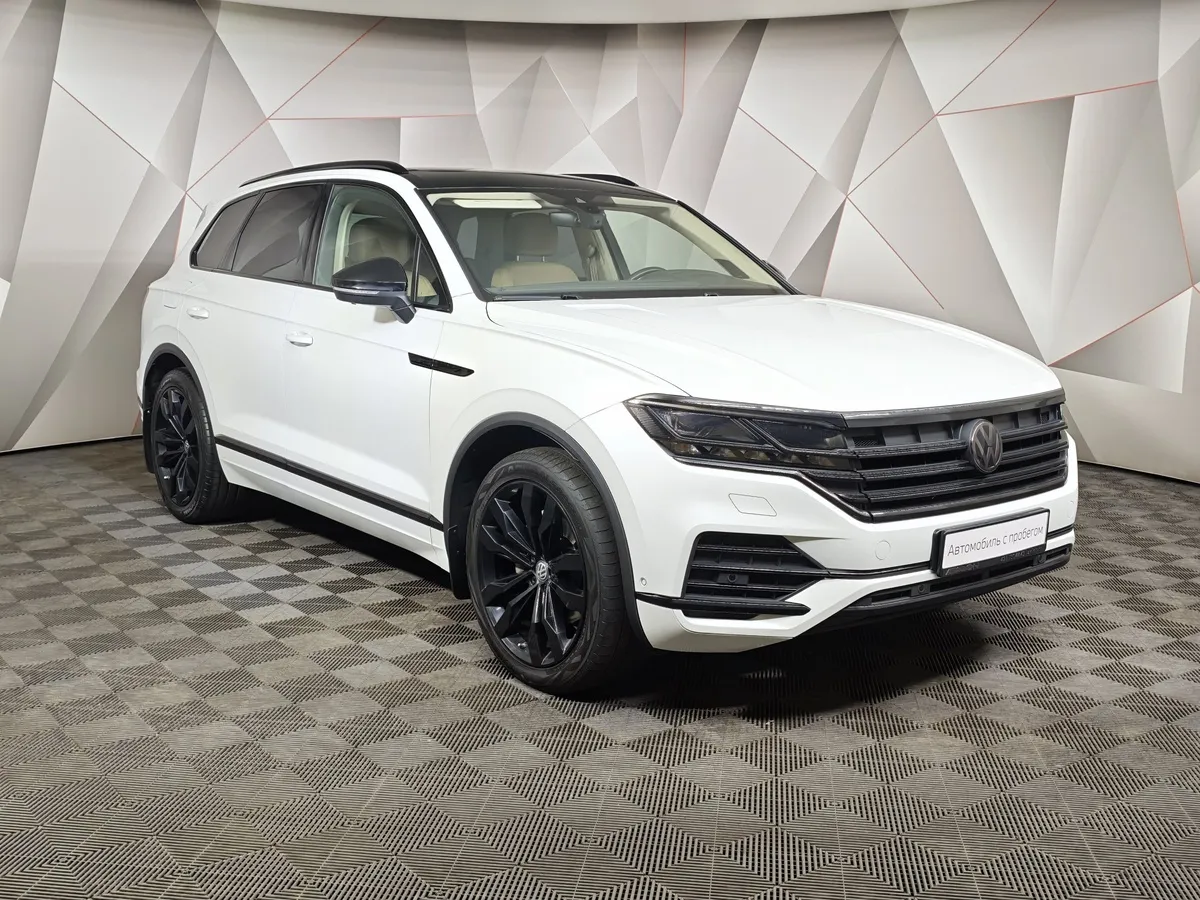 Volkswagen Touareg 3.0 V6 TDI Tiptronic 4Motion (249 л.с.) Exclusive Белый в АВИЛОН. Слайд №3