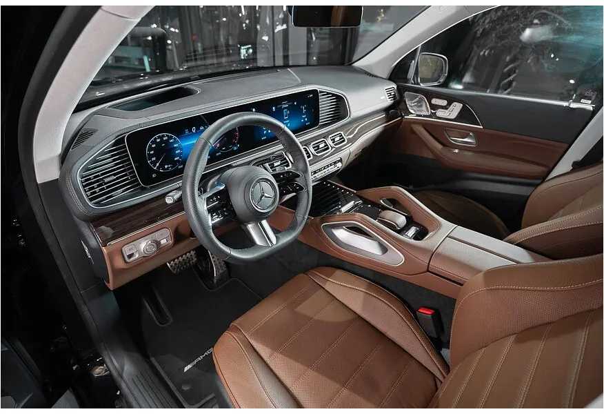 Mercedes-Benz GLS 450 9G-TRONIC 4Matic (381 л.с.) Черный в АВИЛОН. Слайд №5