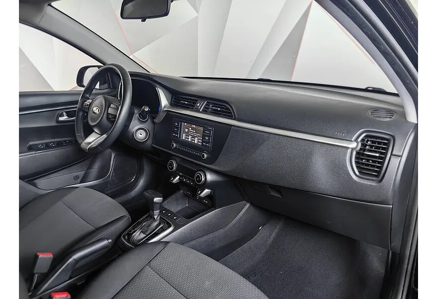 Kia Rio X 1.6 AT (123 л.с.) Luxe Черный в АВИЛОН. Слайд №9