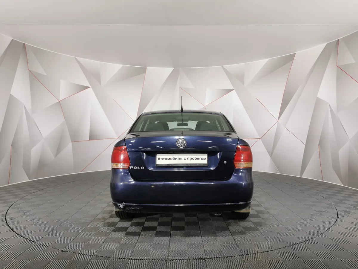 Volkswagen Polo 1.6 MPI AT (110 л.с.) Highline Синий в АВИЛОН. Слайд №8