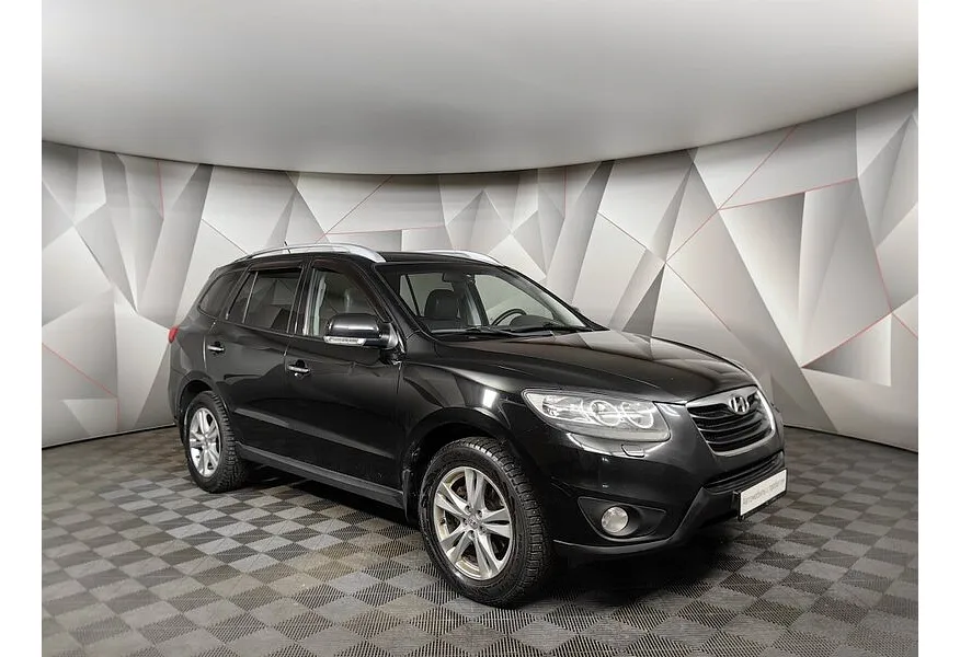 Hyundai Santa Fe 2.2 CRDi AT 4WD (197 л.с.) Черный в АВИЛОН. Слайд №3