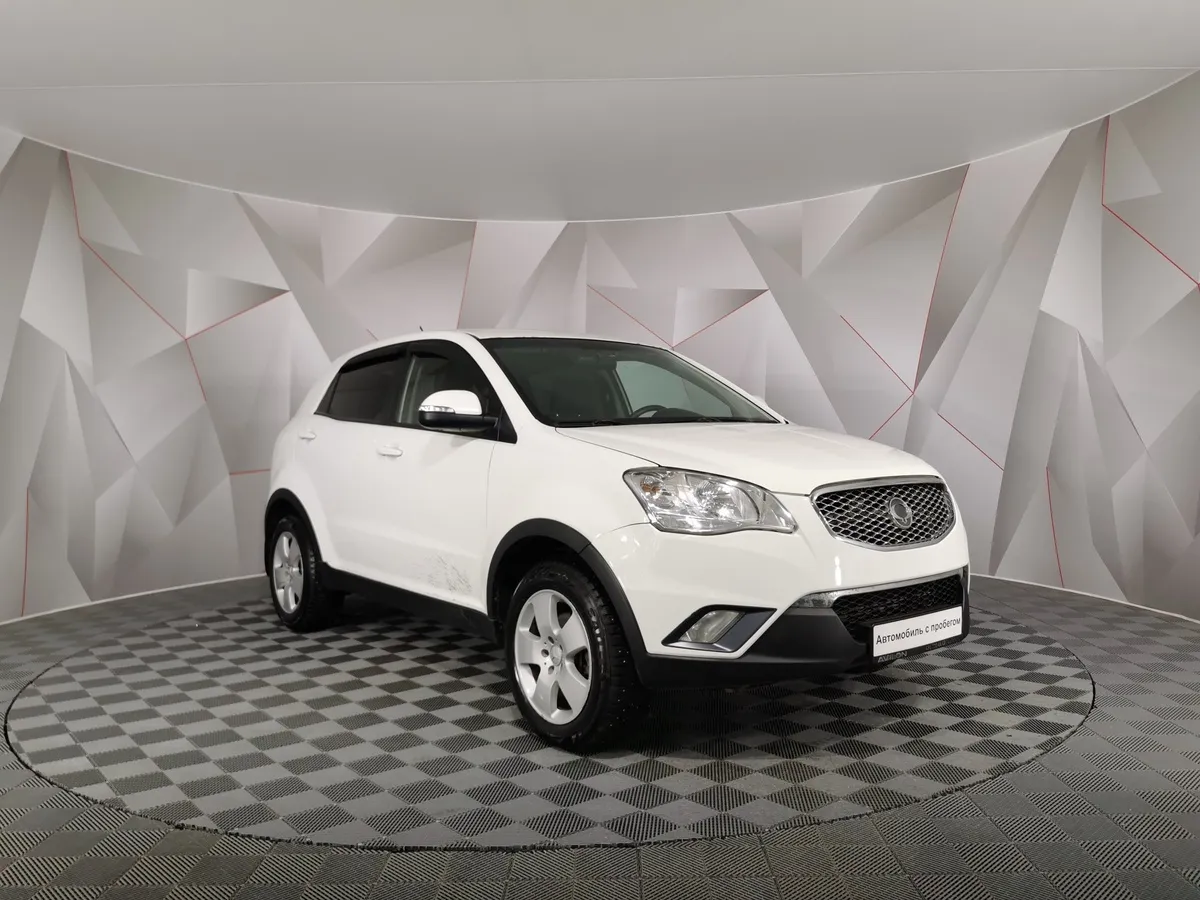 SsangYong Actyon 2.0 AT (149 л.с.) Белый в АВИЛОН. Слайд №3