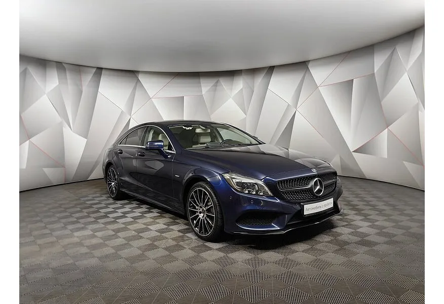 Mercedes-Benz CLS 350 d AT 4Matic (249 л.с.) Синий в АВИЛОН. Слайд №3