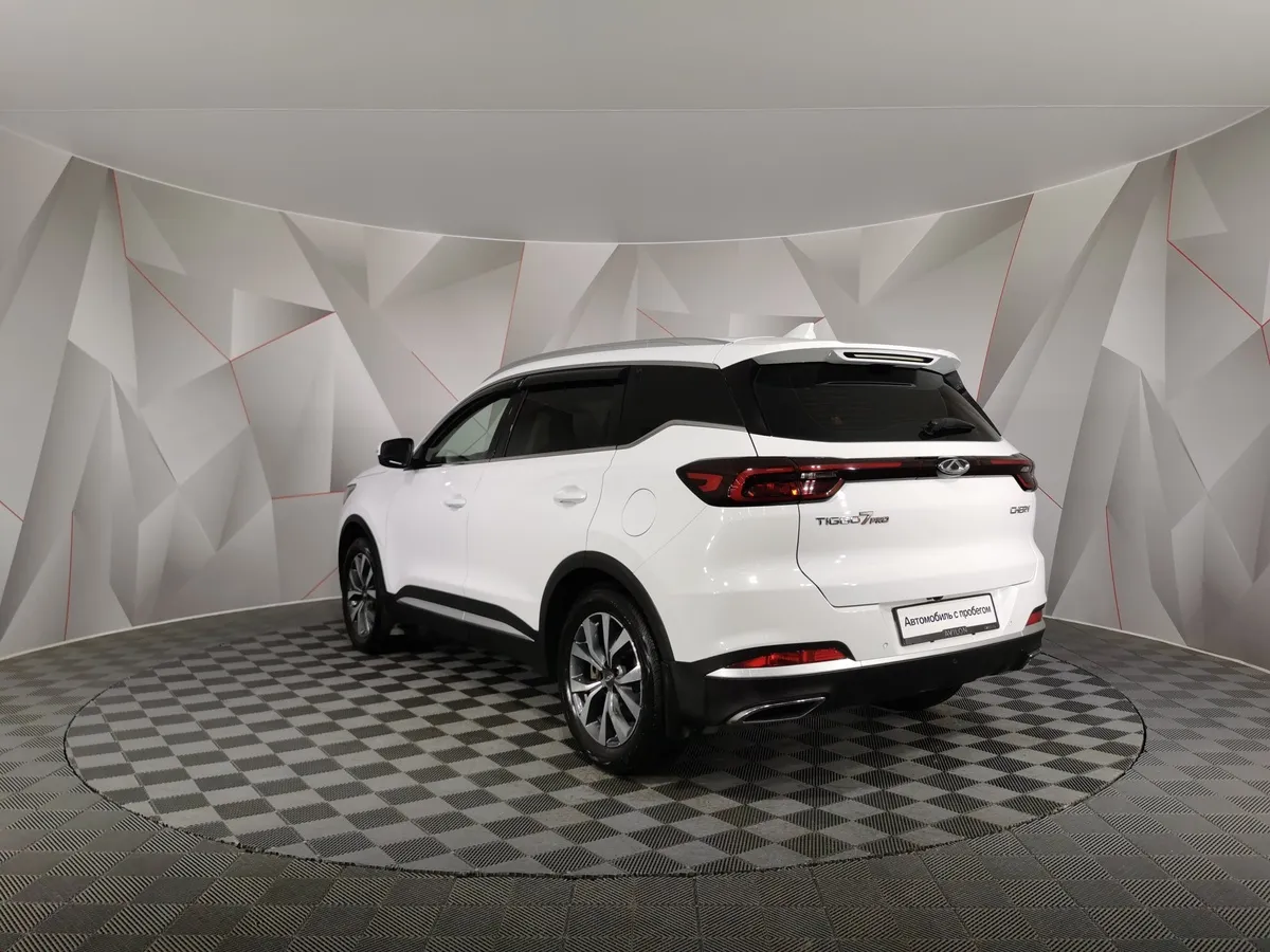 Chery Tiggo 7 Pro 1.5 CTV (147 л.с.) Prestige Белый в АВИЛОН. Слайд №4