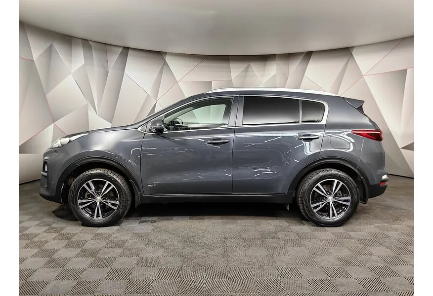 Kia Sportage 2.0 MPI AT 4WD (150 л.с.) Luxe Серый в АВИЛОН. Слайд №5