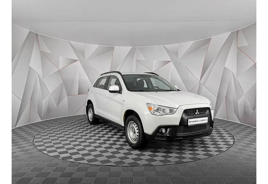 Mitsubishi ASX 1.6 MT 2WD (117 л.с.) Белый в АВИЛОН. Слайд №3