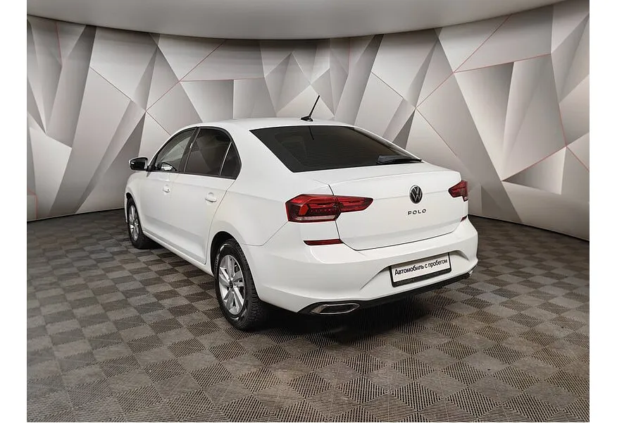 Volkswagen Polo 1.6 MPI AT (110 л.с.) Highline Белый в АВИЛОН. Слайд №4