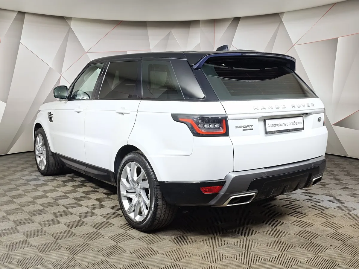 Land Rover Range Rover Sport 3.0 TDV6 AT AWD (249 л.с.) HSE Белый в АВИЛОН. Слайд №4