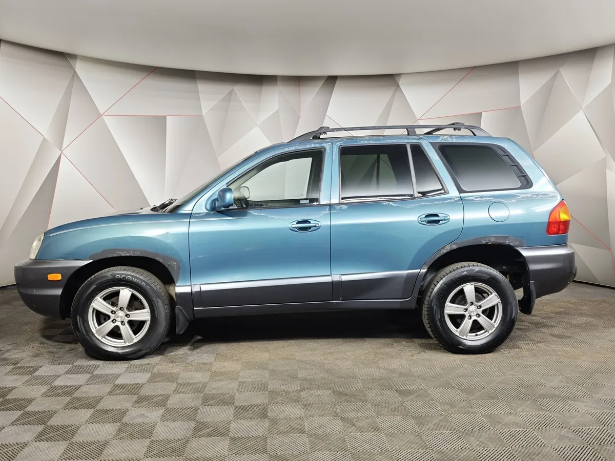 Hyundai Santa Fe 2.4 AT (150 л.с.) Зеленый в АВИЛОН. Слайд №5