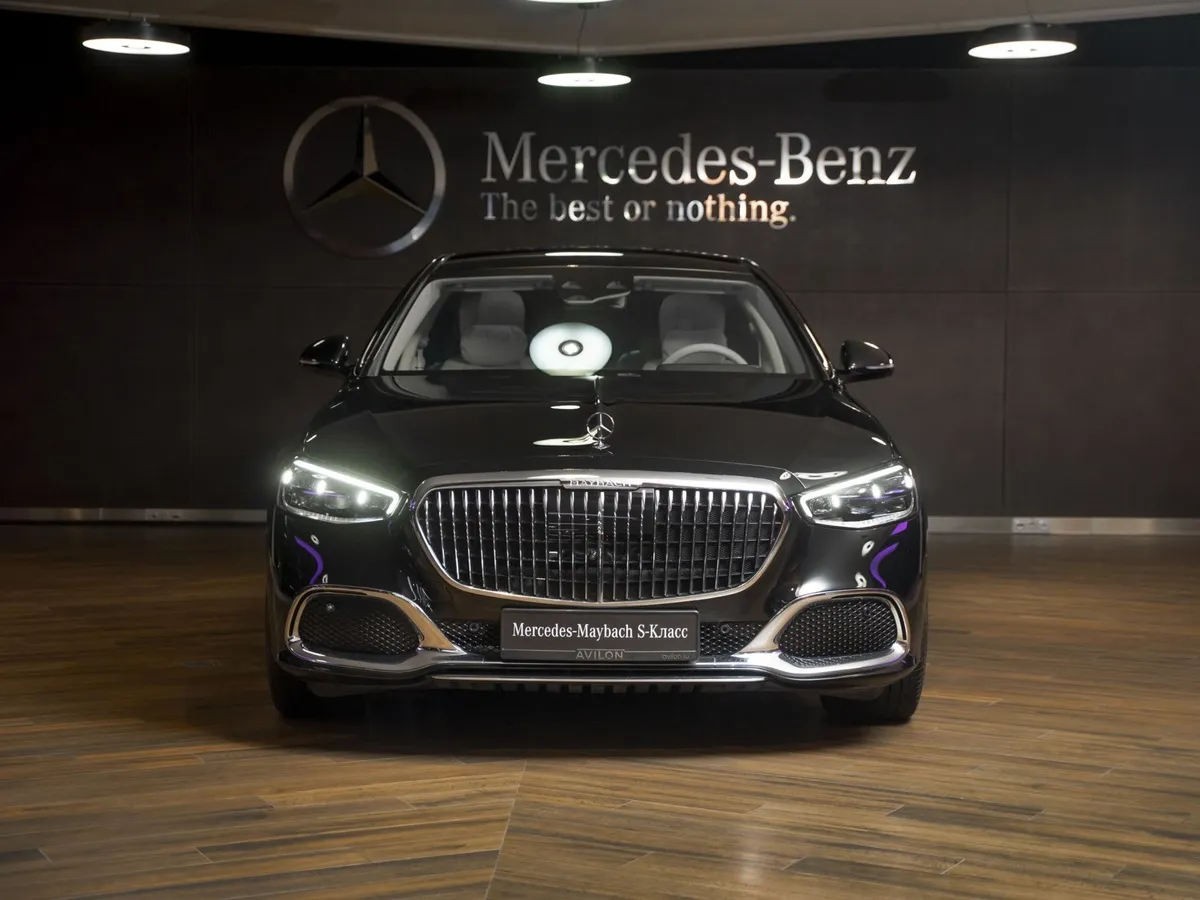 Mercedes-Benz S-Класс Maybach S 580 9G-Tronic 4Matic (503 л.с.) Черный в АВИЛОН. Слайд №3