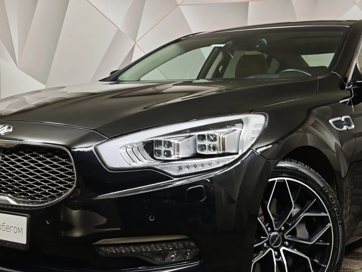 Kia Quoris 3.8 AT (334 л.с.) Premium Черный в АВИЛОН. Слайд №10