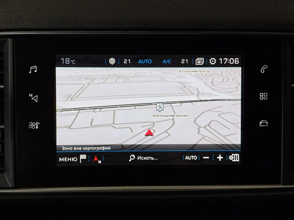 Peugeot 308 1.6 HDi 6AMT (109 л.с.) Серый в АВИЛОН. Слайд №20