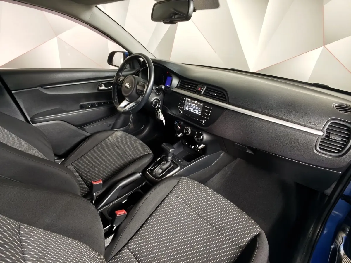 Kia Rio X-Line 1.4 AT (100 л.с.) Синий в АВИЛОН. Слайд №13