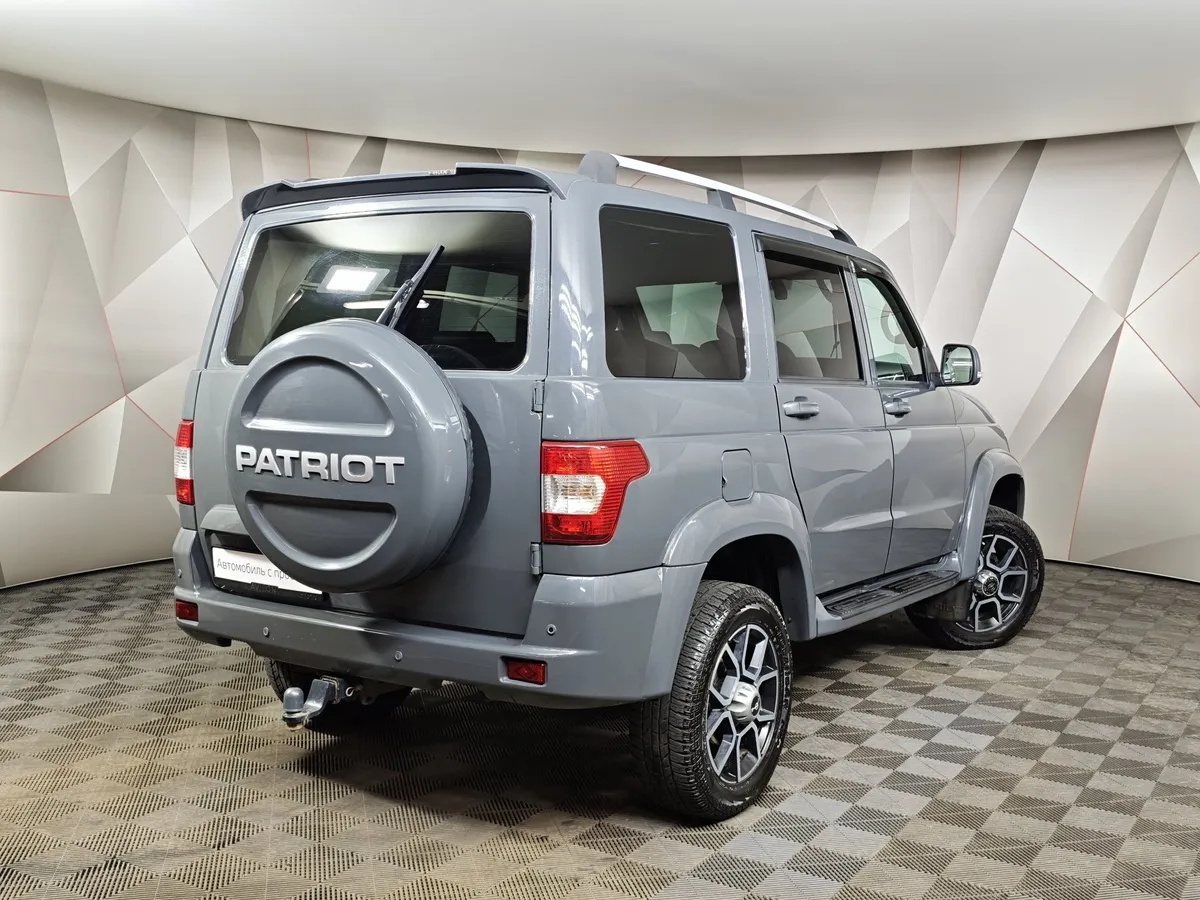 УАЗ Patriot 2.7 AT 4WD (150 л.с.) Оптимум Серый в АВИЛОН. Слайд №2