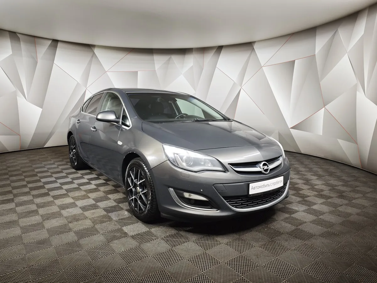 Opel Astra 1.4 Turbo AT (140 л.с.) Серый в АВИЛОН. Слайд №3