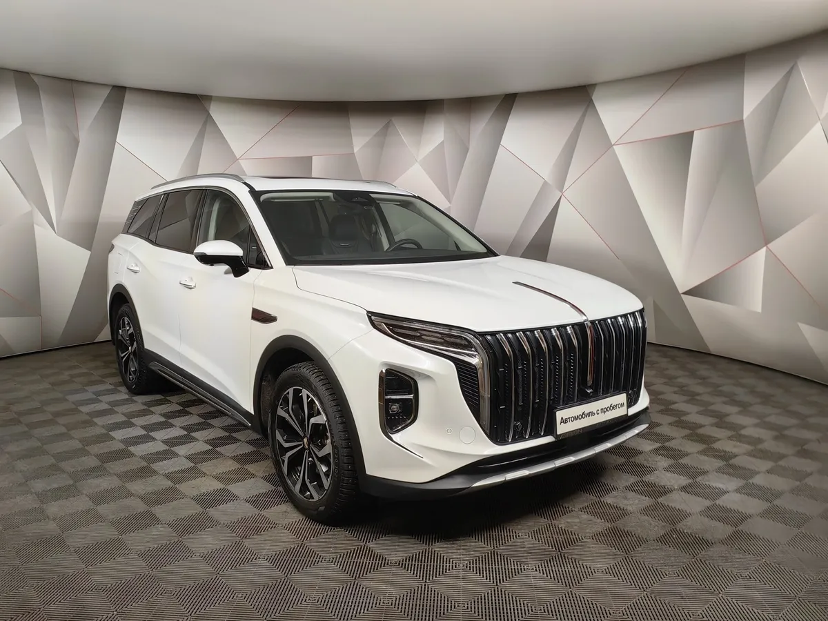 Hongqi HS7 2.0T 8AT 4WD (245 л.с.) Делюкс Белый в АВИЛОН. Слайд №3