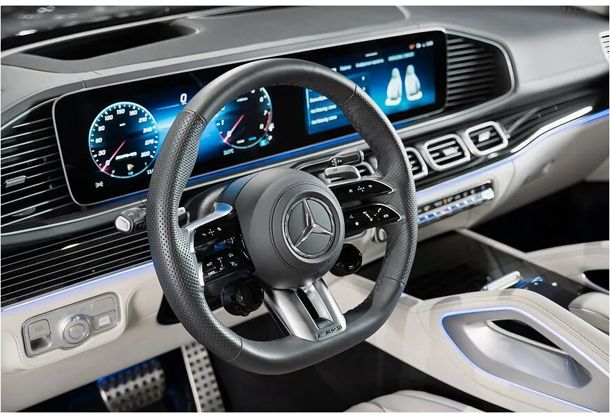 Mercedes-Benz GLS 63 4MATIC PLUS 9G-TRONIC (612 л.с.) Черный в АВИЛОН. Слайд №11