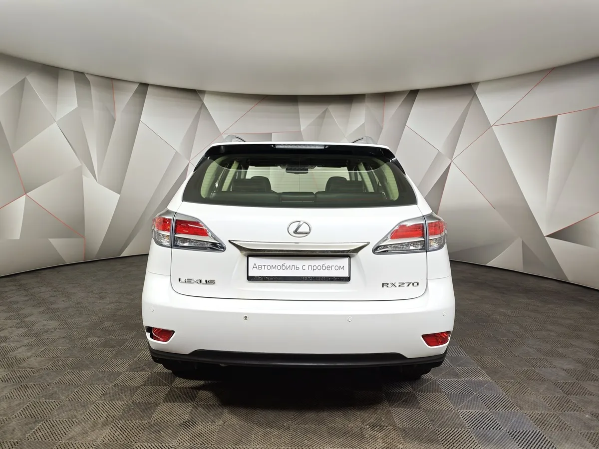 Lexus RX 270 AT (188 л.с.) Белый в АВИЛОН. Слайд №8