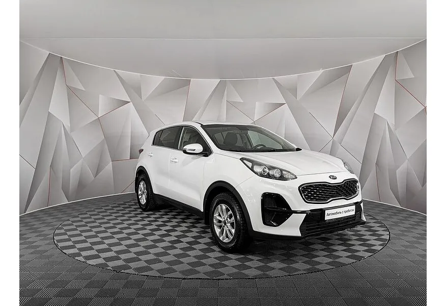 Kia Sportage 2.0 AT 2WD (150 л.с.) Classic Белый в АВИЛОН. Слайд №3
