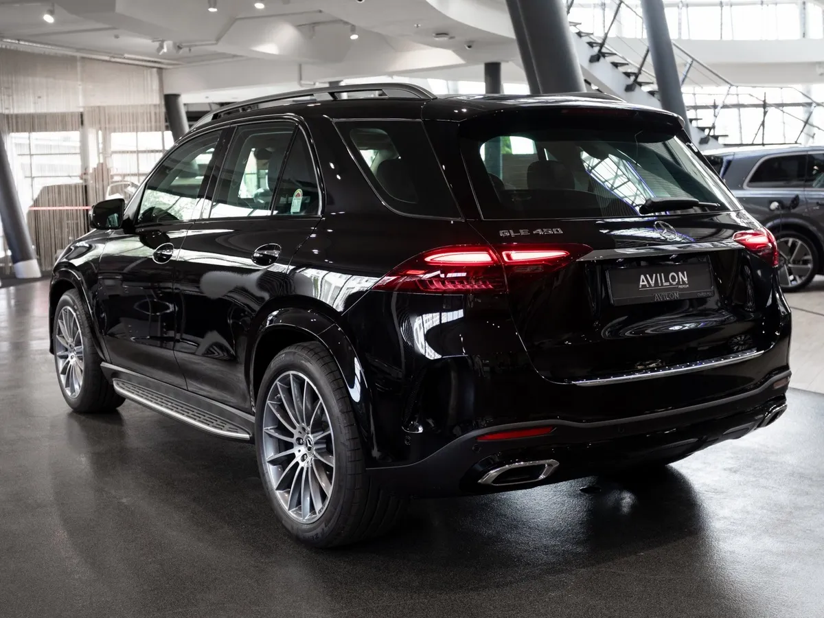 Mercedes-Benz GLE 450 4MATIC 9G-TRONIC (367 л.с.) Черный в АВИЛОН. Слайд №6