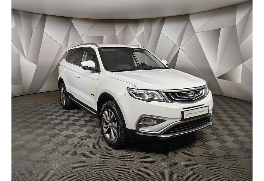 Geely Atlas 1.8 AT (184 л.с.) Luxe LED Белый в АВИЛОН. Слайд №3