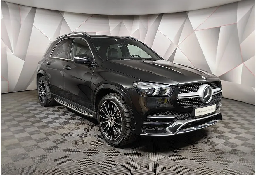 Mercedes-Benz GLE 450 4MATIC 9G-TRONIC (367 л.с.) Черный в АВИЛОН. Слайд №3