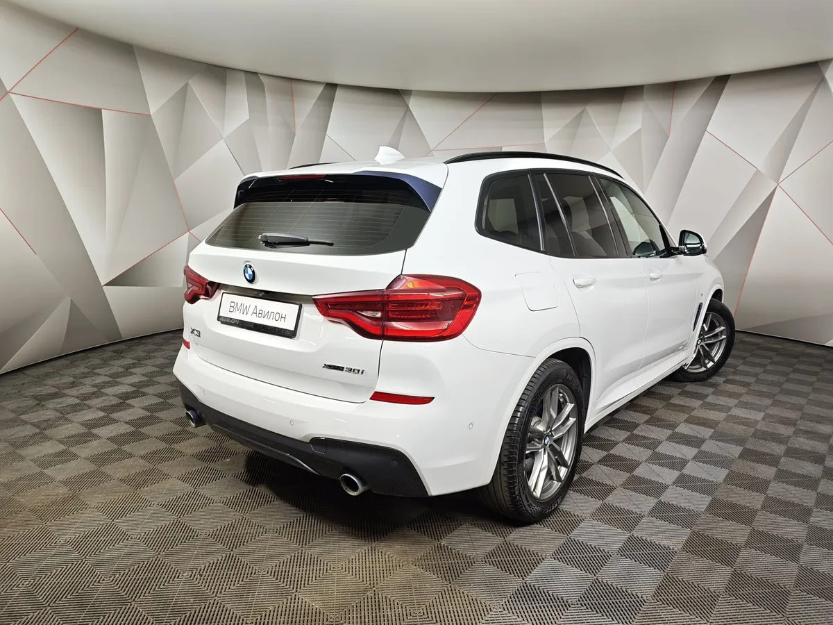 BMW X3 xDrive30i AT (249 л.с.) Base Локальная сборка Белый в АВИЛОН. Слайд №2