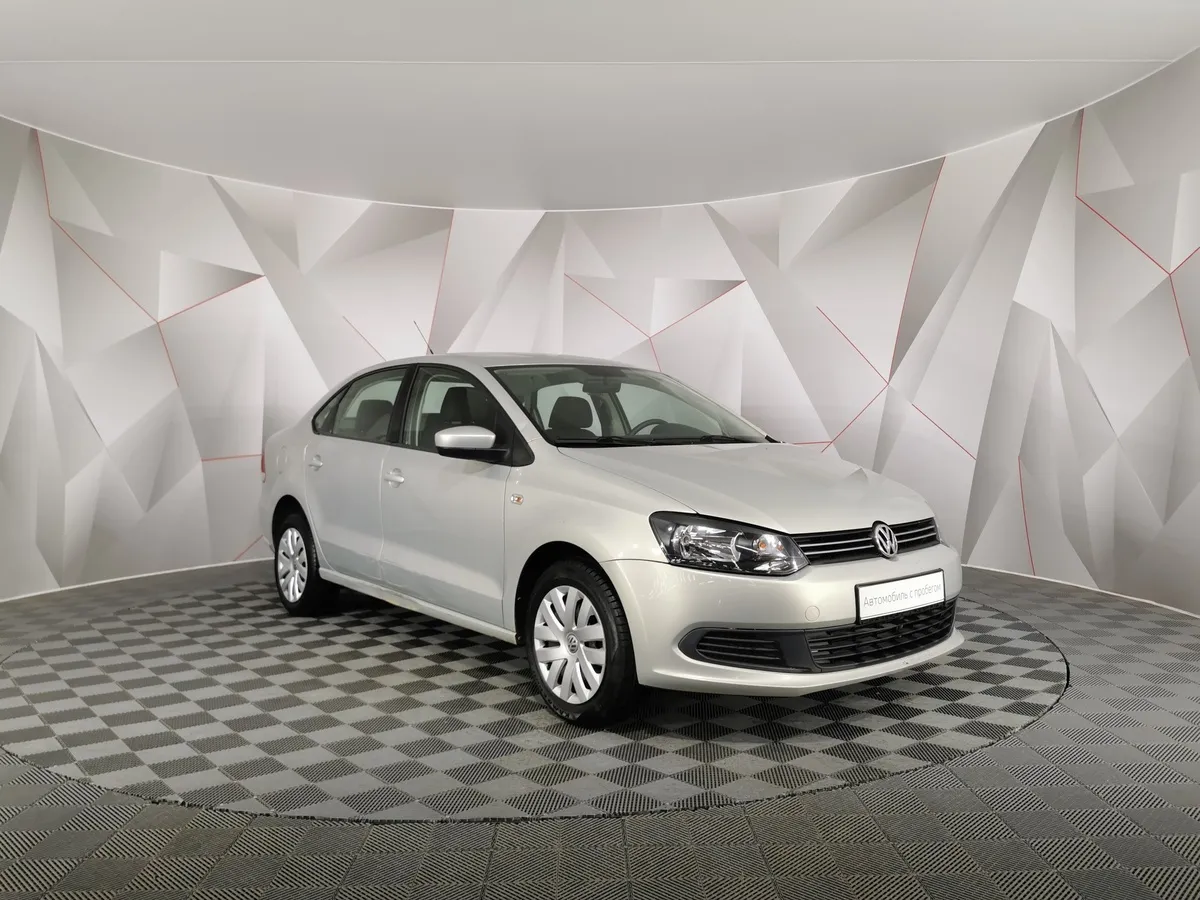 Volkswagen Polo 1.6 Tiptronic (105 л.с.) Comfortline Серебристый в АВИЛОН. Слайд №3