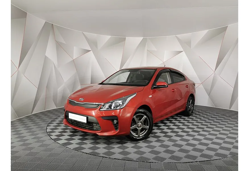 Kia Rio 1.6 AT (123 л.с.) Comfort Красный в АВИЛОН. Слайд №5