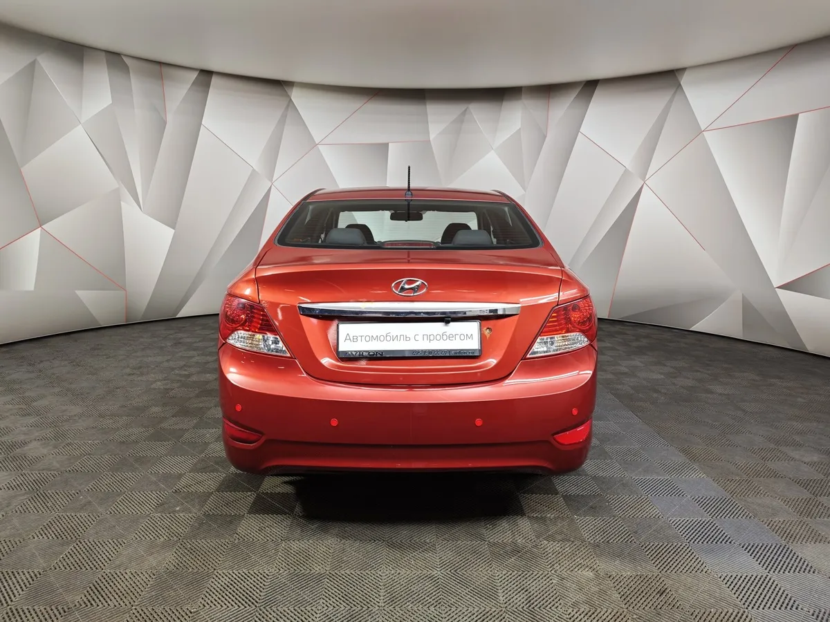 Hyundai Solaris 1.4 AT (100 л.с.) Active Красный в АВИЛОН. Слайд №8
