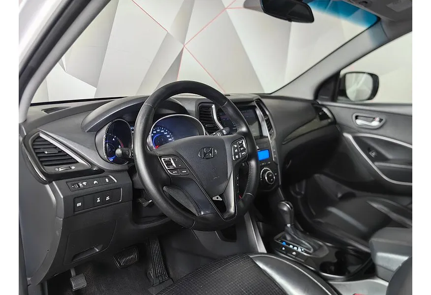 Hyundai Santa Fe 2.2 CRDi MT (197 л.с.) Белый в АВИЛОН. Слайд №19