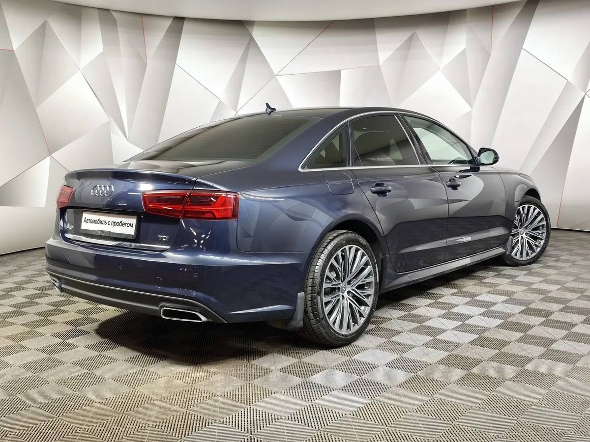 Audi A6 2.0 TDI S tronic (190 л.с.) Advance Синий в АВИЛОН. Слайд №2