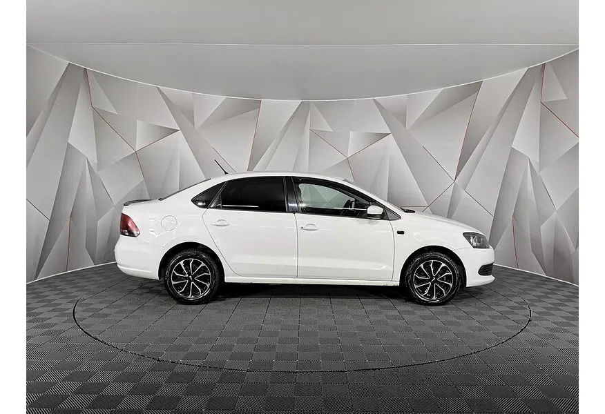 Volkswagen Polo 1.6 Tiptronic (105 л.с.) Comfortline Белый в АВИЛОН. Слайд №6