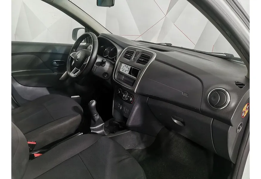 Renault Logan 1.6 MT (82 л.с.) Белый в АВИЛОН. Слайд №8